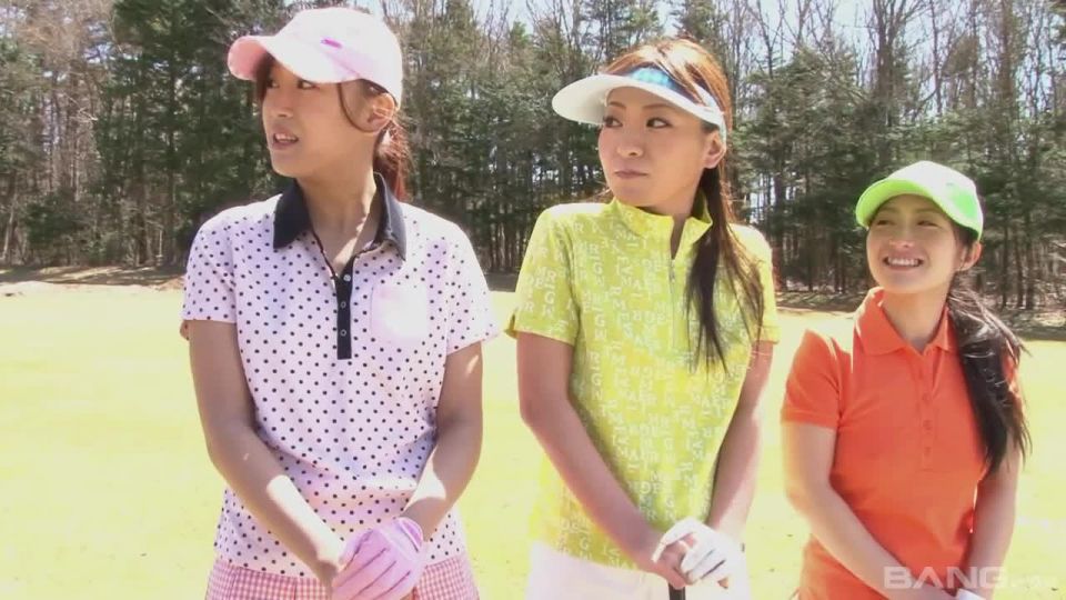 Pretty Asian Golfer Drops Skirt And Blouse To Get Banged, Stuffed With Toys International!