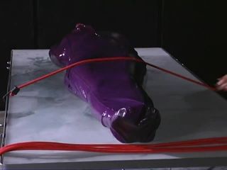 Submissive Latex Paid Tied Up And Beaten Muscle!-4