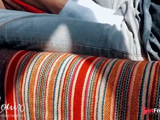 [GetFreeDays.com] I rub your cock on the couch - White ankle socks FULL SCENE - LenaLouix Sex Clip October 2022-0