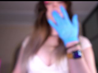 ASMR I Will Touch You With My Drooling Gloves-8