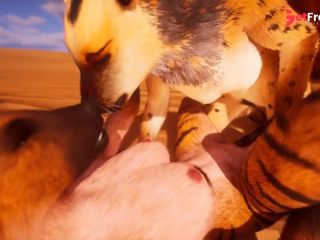 [GetFreeDays.com] Group of sexy furries pack fuck a lucky guy to make him cum in Wild Life sex Porn Video November 2022-5