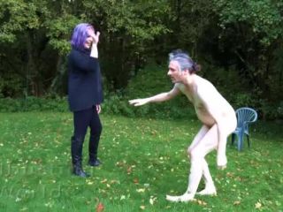 Ballbusting World PPV - Lady Valeska - Outdoor ballbusting - Valeska vs the rambler! ballbusting Ballbusting World PPV-6