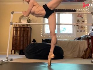 [GetFreeDays.com] ballet meets solo play i am DRIPPING wish i were louder but my roommates are home Adult Clip April 2023-0