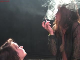 SmokingDomination presents Mistress Denice K dominates female slave with her smoke | femdom | femdom porn femdom telegram-8