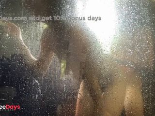 [GetFreeDays.com] Sneaky Watching Us Fuck in the Shower Cum on Ass MR and DJ Randomshuffle Porn Film January 2023-6