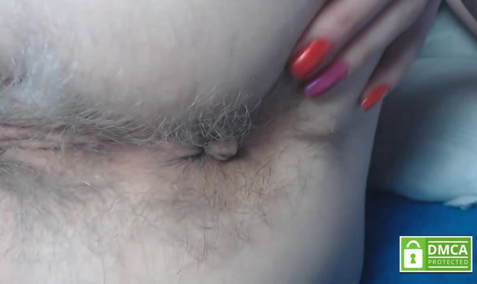 M@nyV1ds - PregnantMiodelka - Playing and fingering super hairy asshol