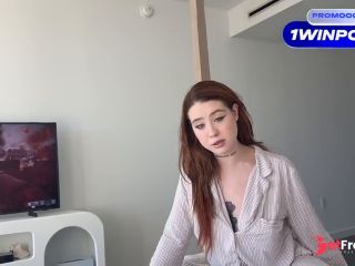 [GetFreeDays.com] Horny Virgin Big Titty Step-sis Sneaks into My Room for First Orgasm Sex Stream February 2023-2