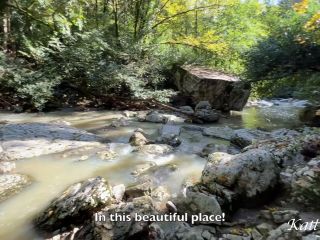 Excursion In The Forest Ended With A Girl Fucking On A Waterfall.-2