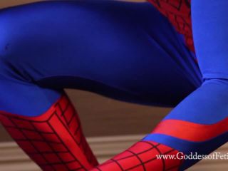 Watch or Download – Goddess Of Fetish – Amber Deluca – DESTROYS Spiderbitch – human toilet, slave training - Masturbation humiliation-1