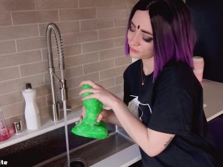 Indigo White Pt 2Raven Washes The Dishes While You Watch¡ (Wholesome) - Indigo White - 1080p-4