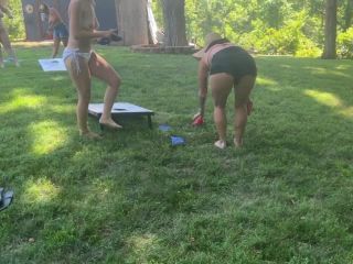 ErikaSwingz - Strip CornHole When Strangers Show U - Public nudity-6