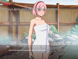 [GetFreeDays.com] Sakura y Sarada Jugando Desnudas en las Aguas Termales - Sarada Rising Porn Stream December 2022-9