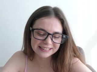 Naughty Teen Bookworm Learns Anatomy On A Real Big Cock  18 Y.O. 1080p-2