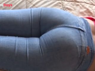 [GetFreeDays.com] They film my ass with my jeans on, they pull them down and I get big cumshots on my ass Sex Clip June 2023-5