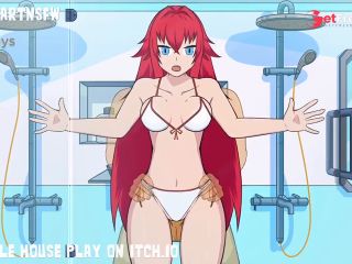 [GetFreeDays.com] Rias Gremory Fucked In The Shower Against The Glass - Hole House Game Adult Video November 2022-3