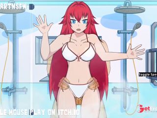 [GetFreeDays.com] Rias Gremory Fucked In The Shower Against The Glass - Hole House Game Adult Video November 2022-8