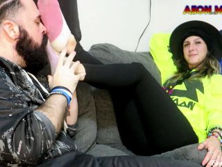 xxx video clip 33 Im gonna jerk you off with my Sweaty Festival Feet – Cute Feet And Cumshots on femdom porn aletta ocean fetish-0