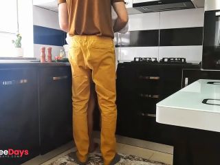 [GetFreeDays.com] passionate sex in the kitchen with horny stepbrother Porn Leak July 2023-0