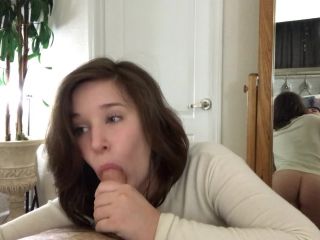 online clip 42 Catherine Grey – Teen Blowjob and Cum in Mouth, big ass girl blowjob on teen -0