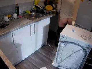 Horny Wife Seduces Plumber In The Kitchen While Husband At Work-9