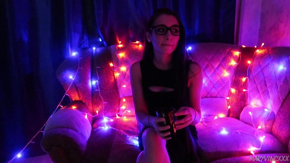 One Night Stand with Hot Nerdy Girl after House Party Cosplay!