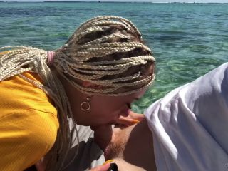 Public Sloppy Blowjob On The High Seas, Oral CreampieFreya Stein 1080p-5