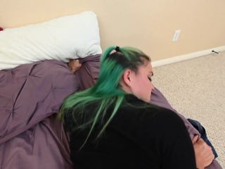 Pov  Teen Step Sister Caught Masturbating, Gets Fingered And Fucked 1080p-6