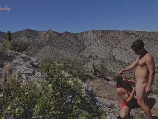 Blowjob On Mountain Top While Hiking  Kate Marley 1080p-1