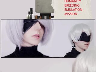 free adult clip 1 Lana Rain - Live Action Hentai Comic: 2B 9S NieR Automata | fetish | femdom porn leyla femdom-0