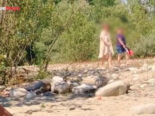 [GetFreeDays.com] DICKFLASH PICNIC two girls make me cum during a picnic at the beach Sex Clip January 2023-5