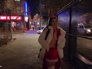 adult video 31 LilyMaeExhib – Happy Holidays Part 3 on public amateur compilation-2