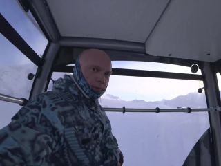 4K Public Blowjob In Ski Lift 1080p-1