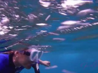 Snorkeling leads to fucking with Aria! Amateur!-0