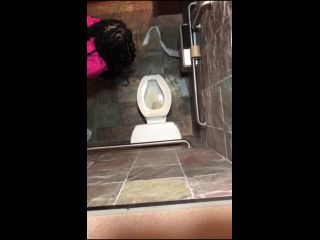 Voyeur Toilet In The Salon - (Webcam)-5