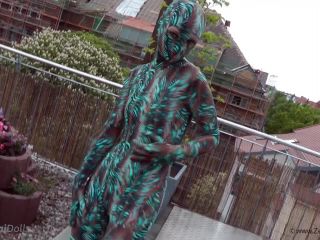 Wrapped in zentai-2