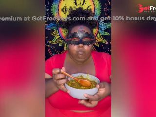 [GetFreeDays.com] Caribbean Curry Chicken Mukbang  Riley de Leon Adult Leak July 2023-1