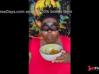 [GetFreeDays.com] Caribbean Curry Chicken Mukbang  Riley de Leon Adult Leak July 2023-8