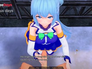 [GetFreeDays.com] Adventurer Trainer Gameplay Aqua Showcase Porn Video June 2023-6