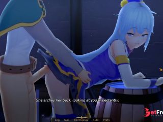 [GetFreeDays.com] Adventurer Trainer Gameplay Aqua Showcase Porn Video June 2023-7