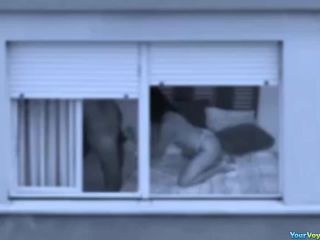 Mature couple fucking by the window-1