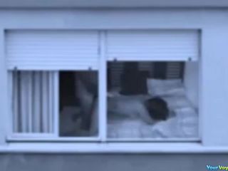 Mature couple fucking by the window-8