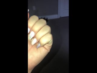 Onlyfans - Jessyerinn - Pedicure  I love white toe nails With sparkles - 04-12-2018-9