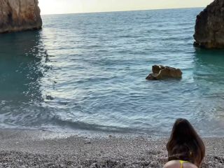 Gorgeous Girl Sucked Me At Public Beach  Jump On It 1080p-0