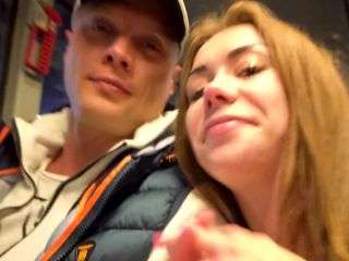 Risky Public Blowjob In The DoubleDecker City Bus 1080p-9