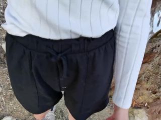 [GetFreeDays.com] BEACH ADVENTURE Public Cock Flashing Caught by a Runner and handjob while watching porn-2