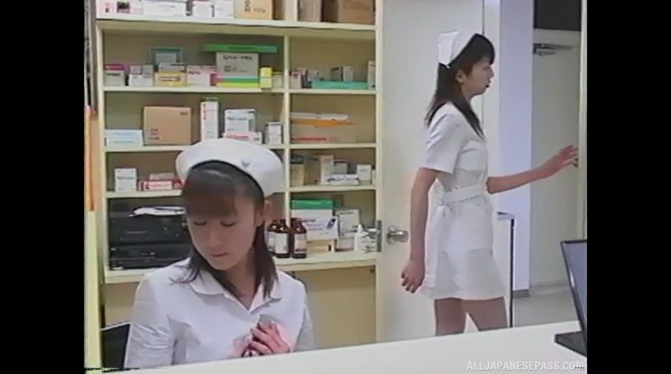 Awesome Japanese AV model is one hot lesbian nurse Video Online Asian!