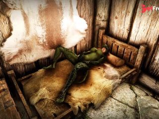 [GetFreeDays.com] Female warrior Argonian masturbates and gets fucked by Embry Adult Video February 2023-1