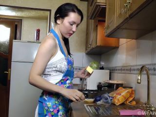 Hairy Stella likes to wear no panties when cooking Hairy-1