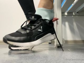 Young Goddess () Young - goddess - sweaty socks after the gym and my tired legs enjoy it 03-10-2020-1