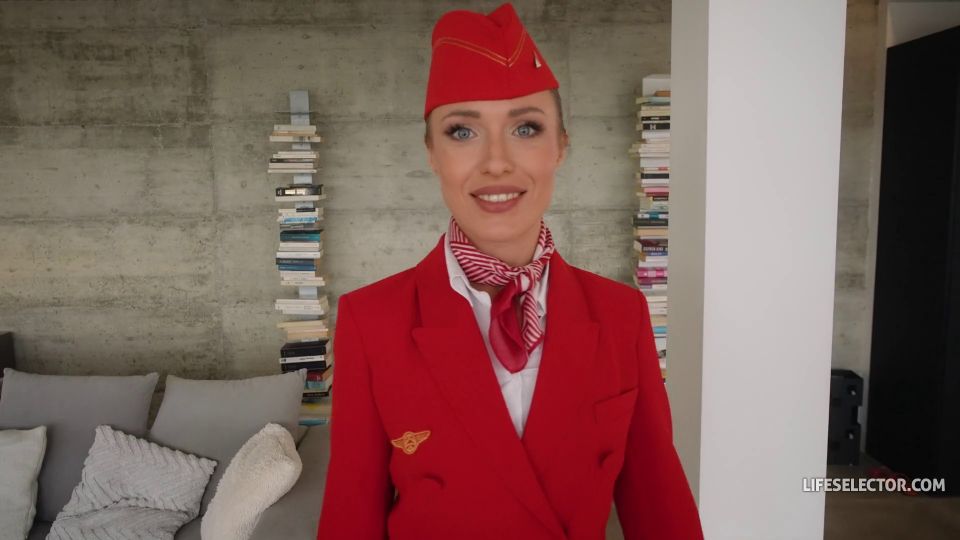 7102 Ada Lapiedra, Cherry Candle - Bratty Stewardesses